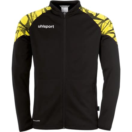 Uhlsport Goal 25 Polyestervest Kinderen - Zwart / Limoen | Maat: 152