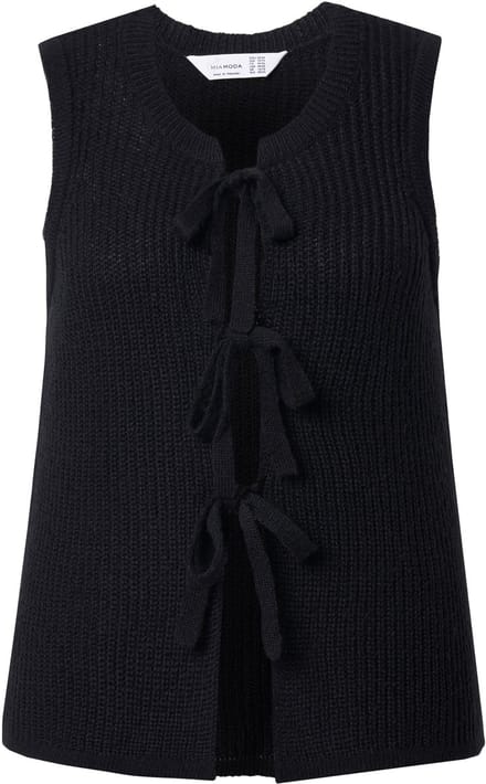MIAMODA - Dames - Slip-over straight model striksluiting - Zwart - Maat 50+