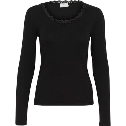 Dames-T-shirt met lange mouwen KAFFE KAMaibritt