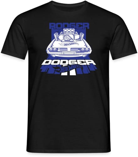 Hot Wheels Rodger Dodger T-Shirt Heren