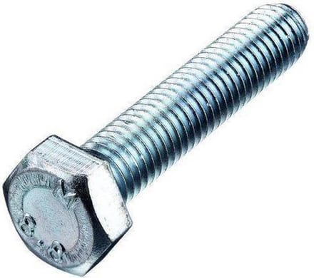 C&D Bout 8.8 DIN 933 Verzinkt M16 x 30 mm- 50 stuks