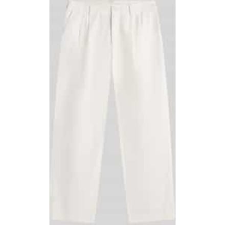loose fit broek met bandplooien