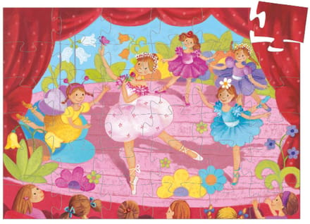 Djeco De ballerina met de bloem - 36 stukjes