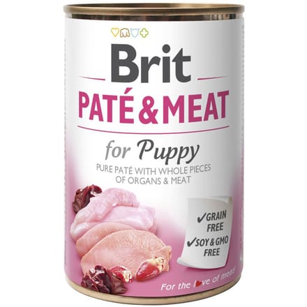 Brit Paté & Meat  - Puppy (1 x 400 g)