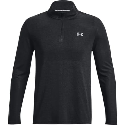 Under Armour Laufshirt UA Seamless Stride 1/4 Zip Black-M (US MD)