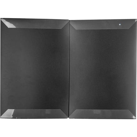 Classeur de partitions A4 6 pages, matériau ABS, pour piano, guitare, violon, clip d'extension black