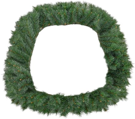 Sweiko Kerstkrans - 180 cm lang - Kerstversiering - 160 takken - Groen