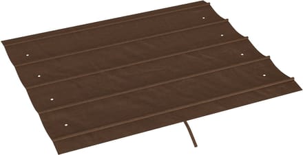 Outsunny - Vervangingsdak - 3 x 2,15 m - Polyester - Koffie