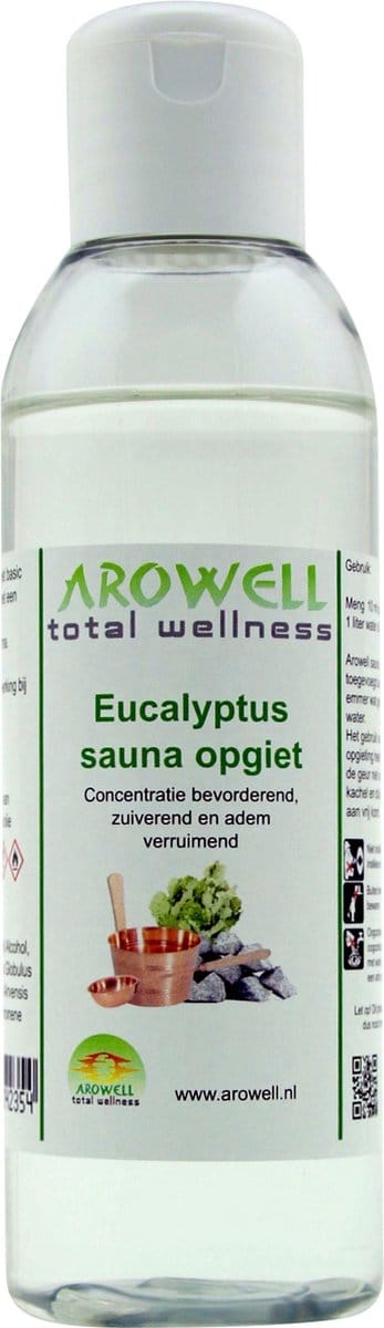 Arowell - Eucalyptus sauna opgiet saunageur opgietconcentraat - 150 ml