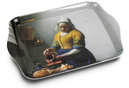 Dienblad Mini, 21 x 14 cm, Het Melkmeisje, J. Vermeer