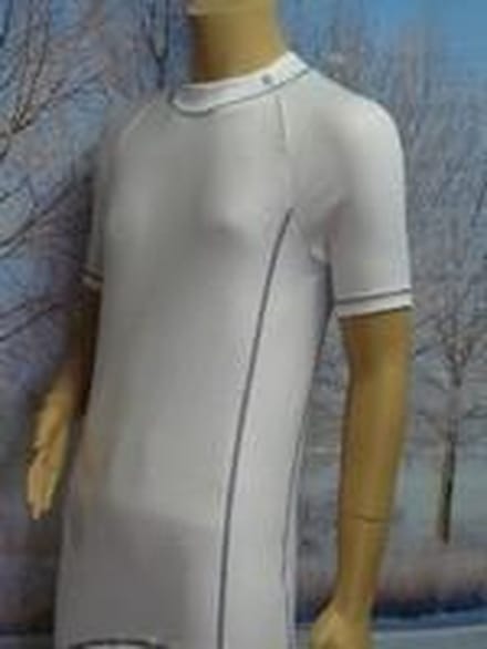 Ten Cate Heren Thermokleding Korte Mouw - Maat M - Wit