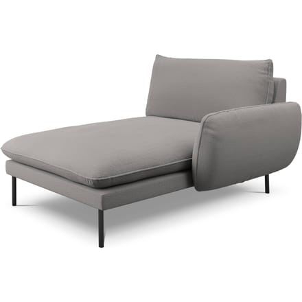 Chaise longue Vienna rechts bouclé | Cosmopolitan Design