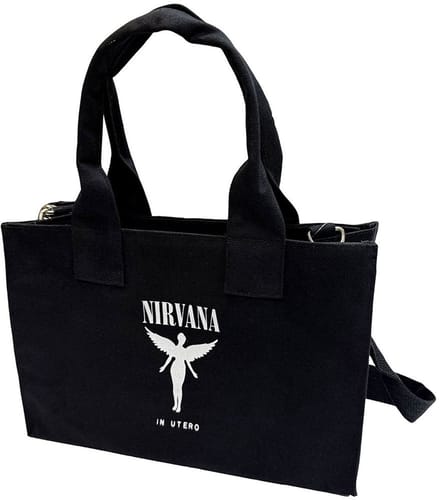 Nirvana - In Utero Schoudertas/Shopper - Zwart