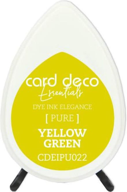 Card Deco Essentials Pure Dye Ink Yellow Green