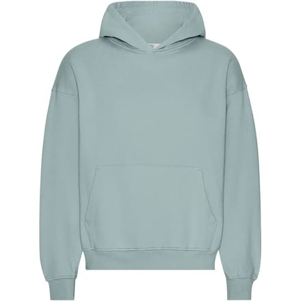 Oversized sweatshirt met capuchon Colorful Standard Organic Steel Blue
