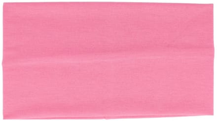 Haarsoires Haarband Stof 9cm - Basic - Roze - Comfortabel & Elastisch – Voor Sport of Dagelijks Gebruik