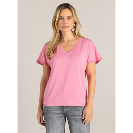 IVY BEAU Gennesis Tops - Pink - maat 36