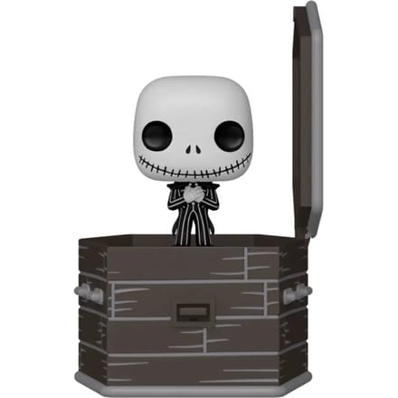 The Nightmare Before Christmas Coffin Pocket POP! Vinyl Figure Jack Skellington 6 cm