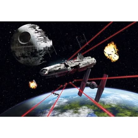 Fotobehang Millennium Falcon - Meerkleurig - 2,54m X 368cm