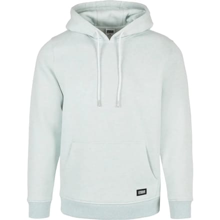 Urban Classics - Basic Melange Hoodie/trui - L - Blauw