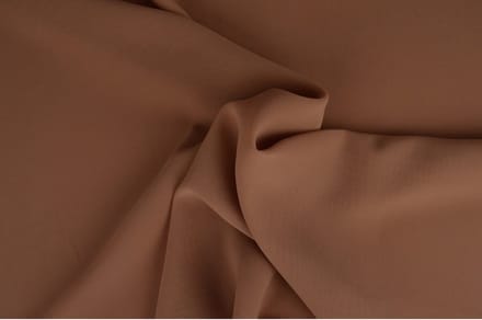 15 meter chiffon stof - Oud roze - 100% polyester