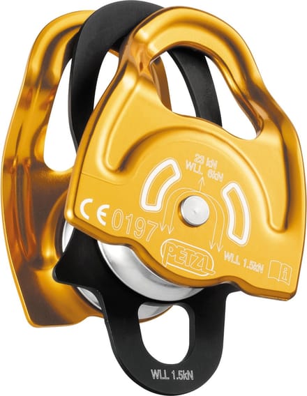 Petzl GEMINI – Compacte Dubbele Katrol 11 mm & 6 KN