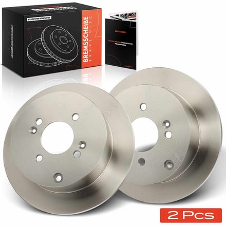 Frankberg 2x Remschijven Achteras voor Hyundai Accent III Sedan Getz i