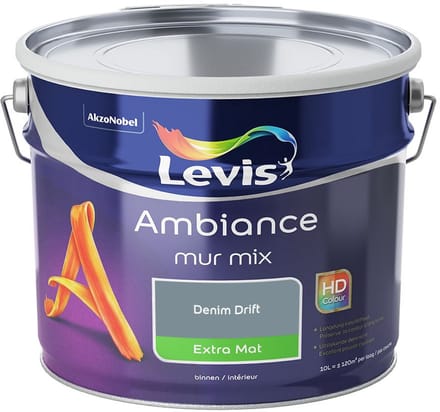 Levis - Ambiance Mur Extra Mat Mix - Denim Drift - Mengverf - 10 L