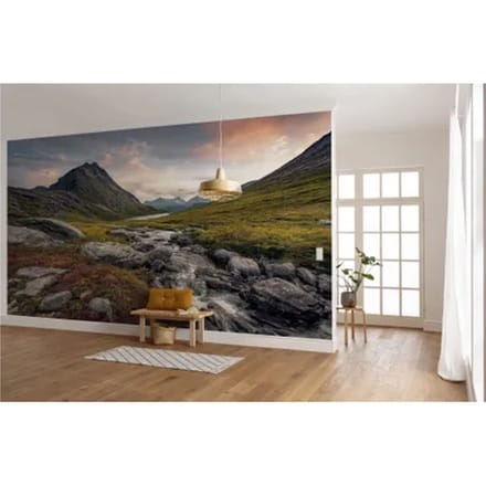 Fotobehang Schroffes Paradies - Meerkleurig - 2,80m X 450cm
