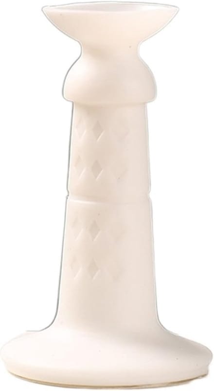 Deurstoppers - Deurvangers Muur - Vloer Beschermen - Zelfklevend - 9 x 55 cm - Wit