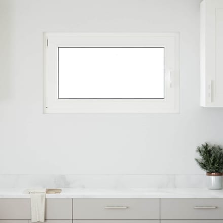vidaXL - Kleur - binnenkant - kelderraam - Wit - RISOR - 100 - x - 60 - cm