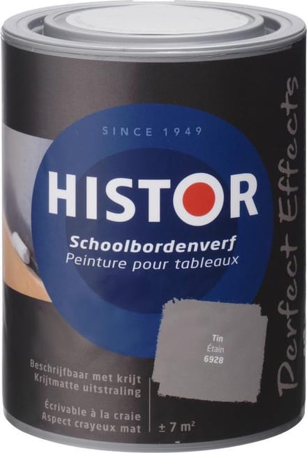 Histor Perfect Effects Schoolbordenverf 1 liter - Tin