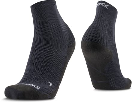 X-Socks Core Sport Ankle Sokken Opal Black/Arctic White 45-47