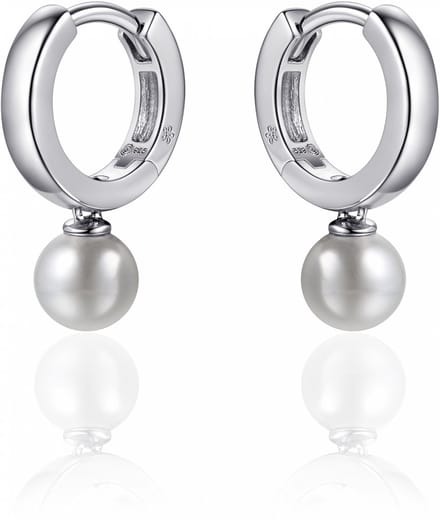 Infinitois Oorsieraden I02E004 - Gerhodineerd sterling zilver