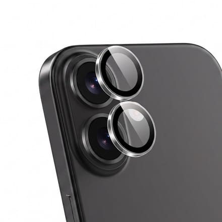 Force Case, Lens Protector geschikt voor iPhone 17 / 16 / 16 Plus - Anti-Shock, Transparant
