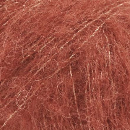 DROPS Brushed Alpaca Silk Uni Colour - 24 roest - Wol Garen
