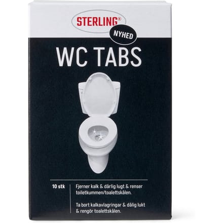 Sterling Wc -Tabbladen 10 st