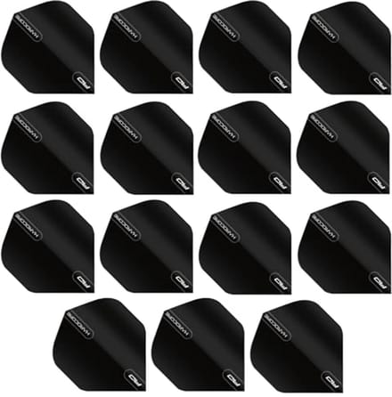 Extra dikke standaard dart flights - Verpakking van 15 stuks