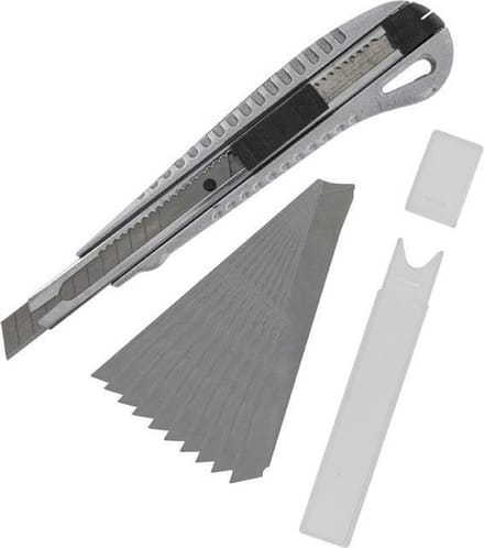 Model Craft Modelbouwdecoratie - PKN1900 9 mm Afbreekmes met Mesjes Gereedschap