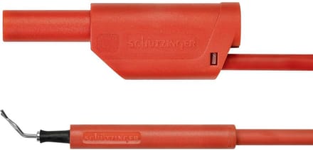 Schützinger AL 8321 / ZPK / 1 / 100 / RT Adapterkabel [Stekker 4 mm - Testpunt] Rood 1 stuk(s)
