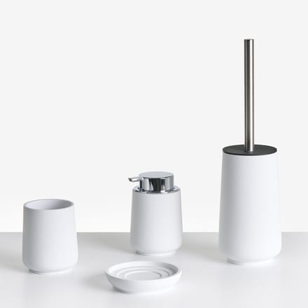 SUCHES - Badkameraccessoireset - Wit - Polyresin
