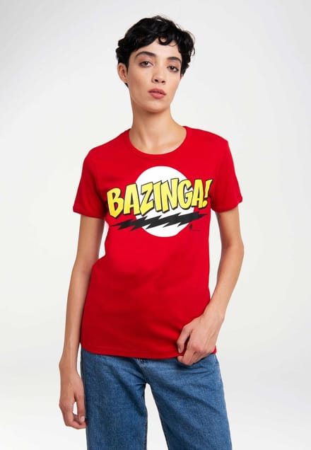 Logoshirt T-Shirt Big Bang Theory | Bazinga