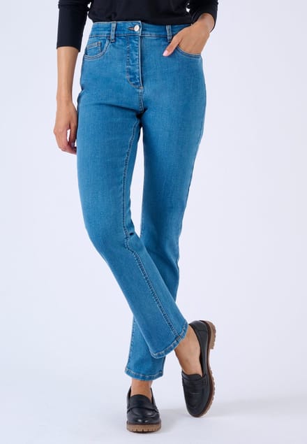 Damart - Warme jeans - Dames - Blauw - 42