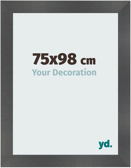 Your Decoration - Fotolijst 75x98 cm - MDF - Zwart Mat - Pisa