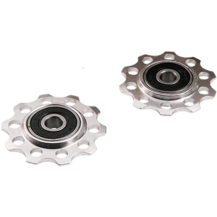 Paar derailleurwieltjes met aluminium lagers Optimiz