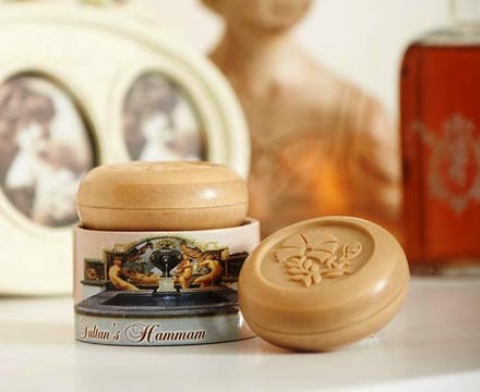 Sultan's Hammam Badzeep | Olijfoliezeep | Zeeptablet