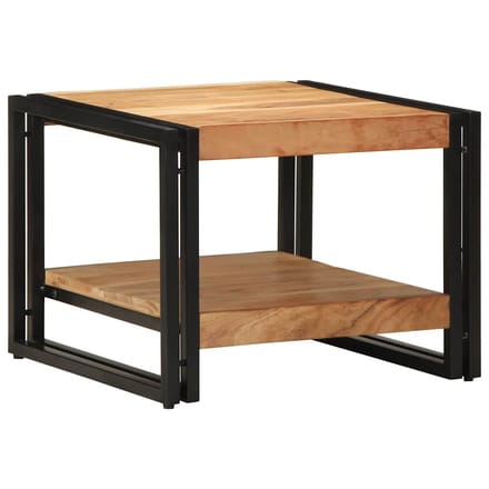 vidaXL - Salontafel - 50x50x38 - cm - massief - acaciahout
