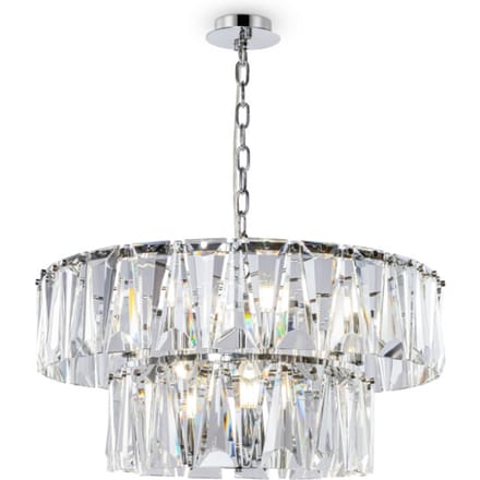 Maytoni - Hanglamp Puntes - Chroom - Ø68