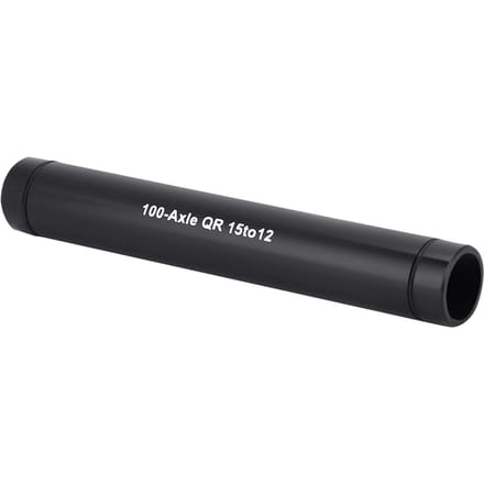 Fiets Fiets Steekas Naaf Adapter 15mm naar 12mm Snelspanner zwart