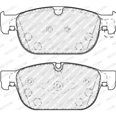 Remblokset FERODO FDB5117, voor